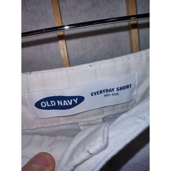 Old Navy Sz 16 Linen Blend Shorts - Picture 4 of 7